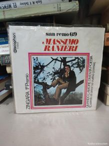 Discos de vinil: massimo ranieri quando l'amore diventa poesia san remo 69